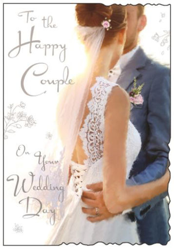 Picture of HAPPY COUPLE WEDDING CARD